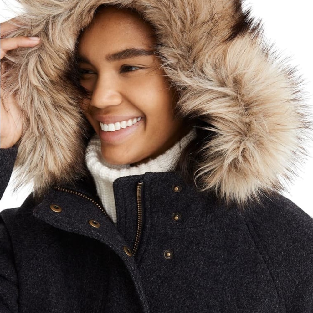 Madewell Vancouver Wool blend Parka